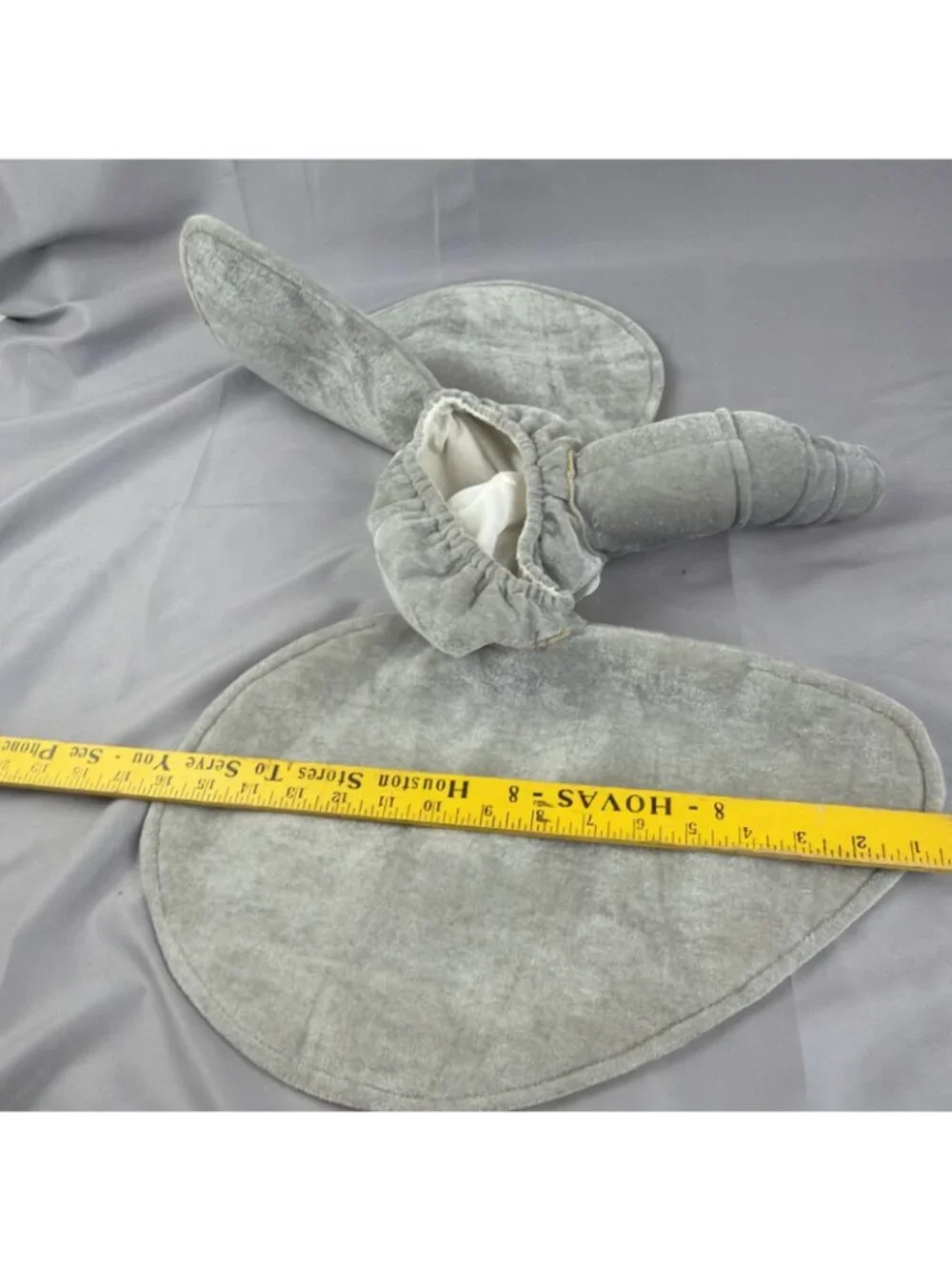 Adult Elephant Costume Ears Headband Trunk Masquerade Zoo Safari Dumbo Babar